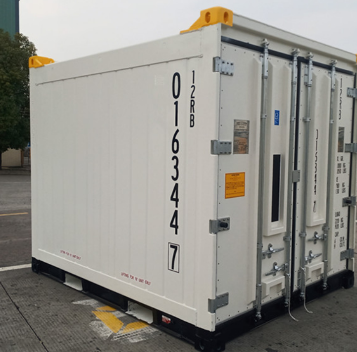 10ft refrigerated shipping container (reefer)≈3 m)