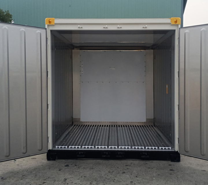 10ft refrigerated shipping container (reefer)≈3 m)