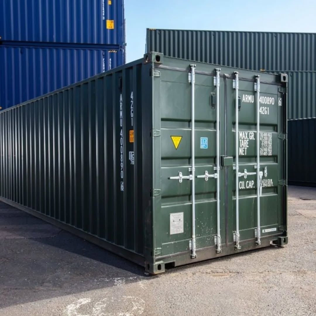 12m / 40ft High Cube Container – Extra Height