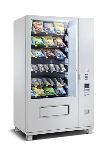 Large Snack Vending Machine  LED Glass Front