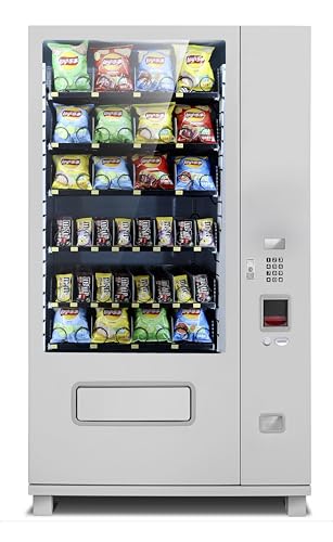 Large Snack Vending Machine  LED Glass Front