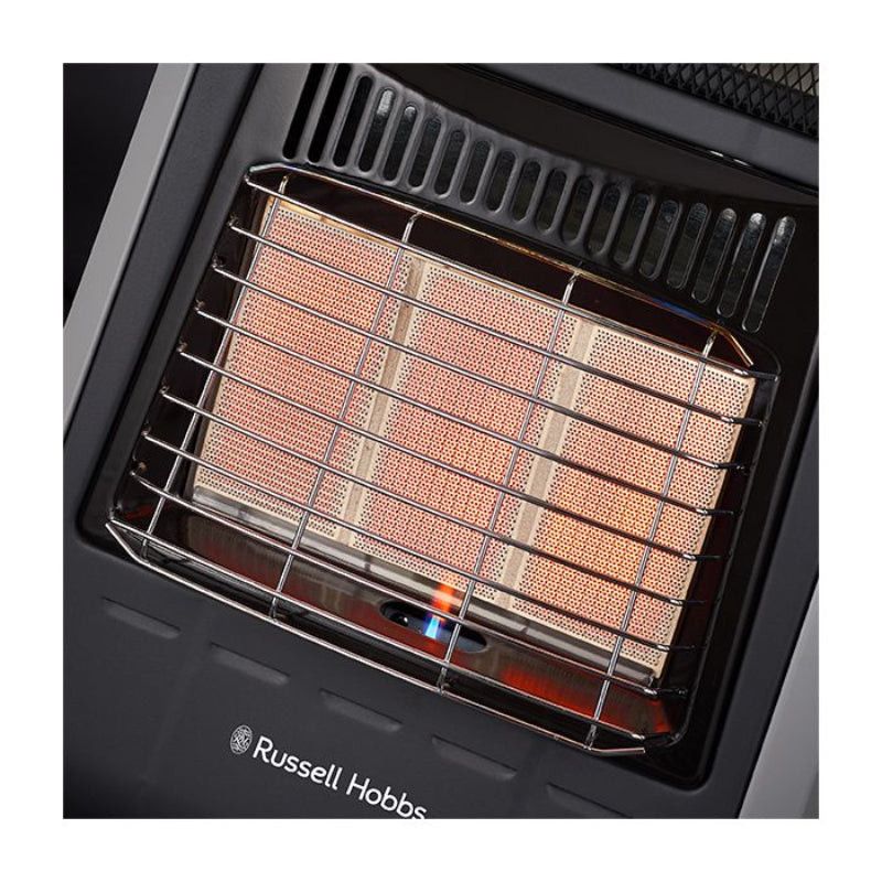 Russell Hobbs 3 Panel Gas & Quartz Heater