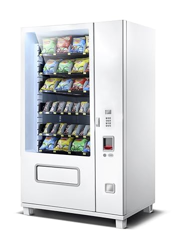 Large Snack Vending Machine  LED Glass Front