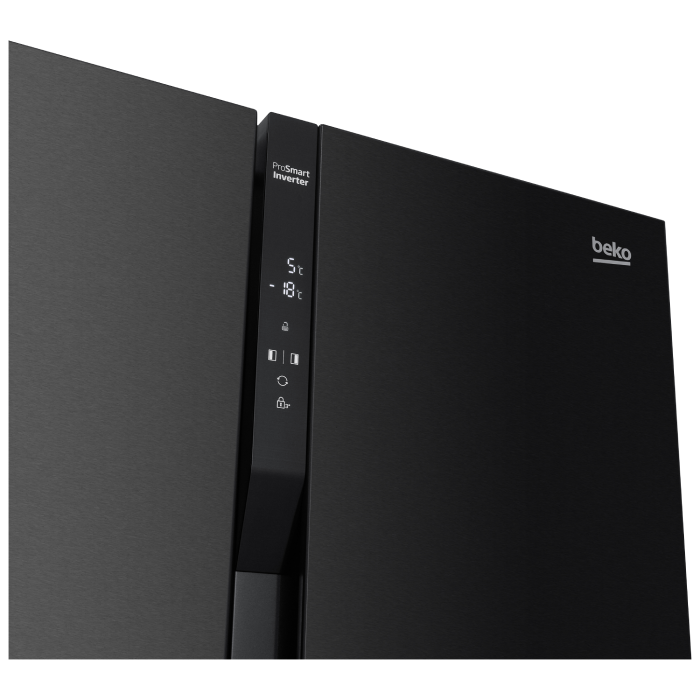 Beko 521L Side-By-Side Refrigerator