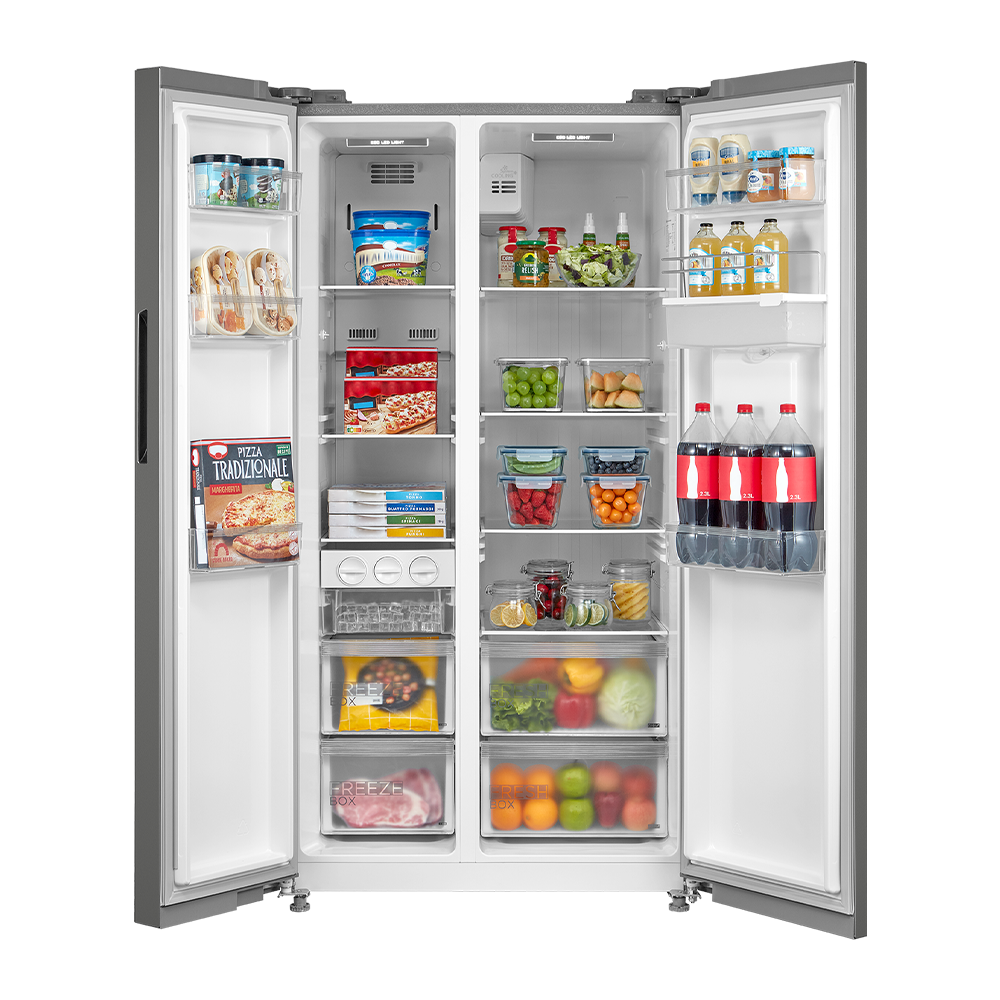 Side refrigerator 513L- Stainless Steel