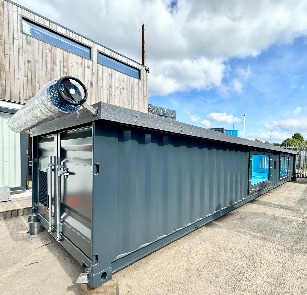 40ft/12M | Container Swimming Pool | Portable Swimming Pool | Outdoor Pool | Shipping Container Pool