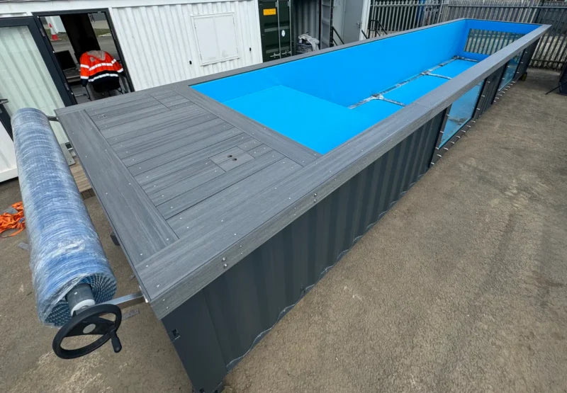 40ft/12M | Container Swimming Pool | Portable Swimming Pool | Outdoor Pool | Shipping Container Pool