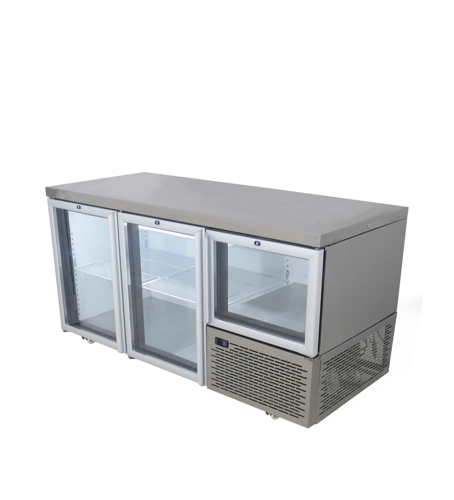 2.5 Glass Door Underbar Fridge 1722mm