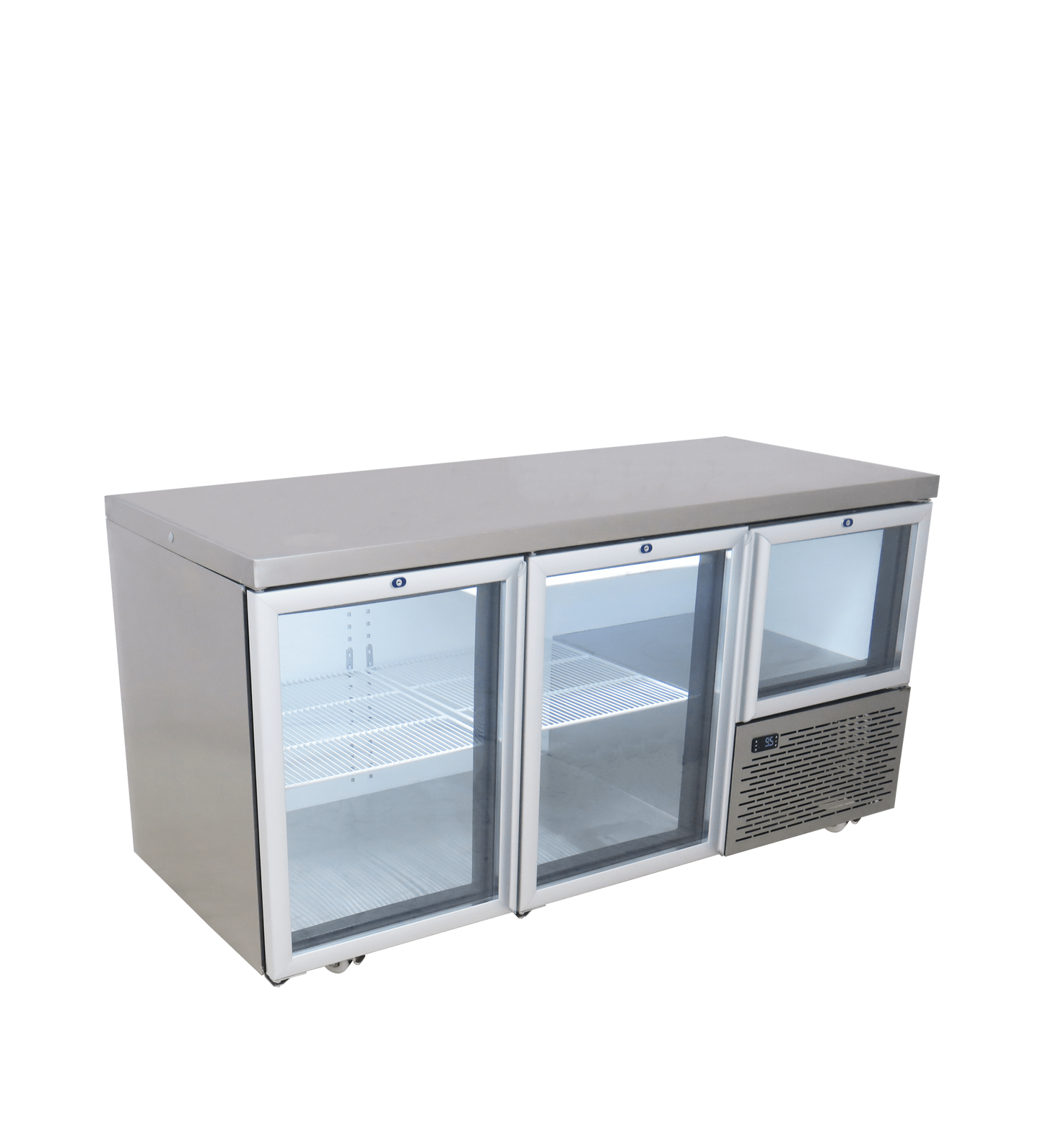 2.5 Glass Door Underbar Fridge 1722mm