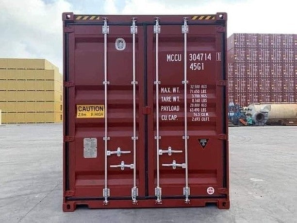 12m / 40ft High Cube Container – Extra Height