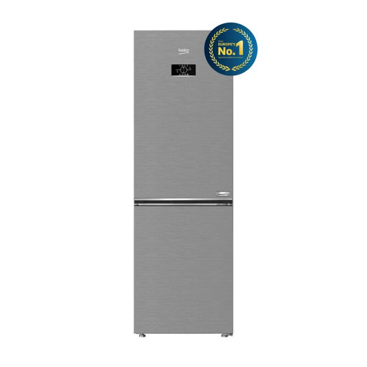Beko 316Litre Fridge freezer – Pearl Steel B3RCNE364HXB