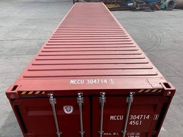 12m / 40ft High Cube Container – Extra Height